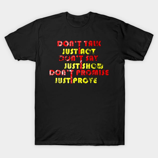 motivation words T-Shirt by INDONESIA68